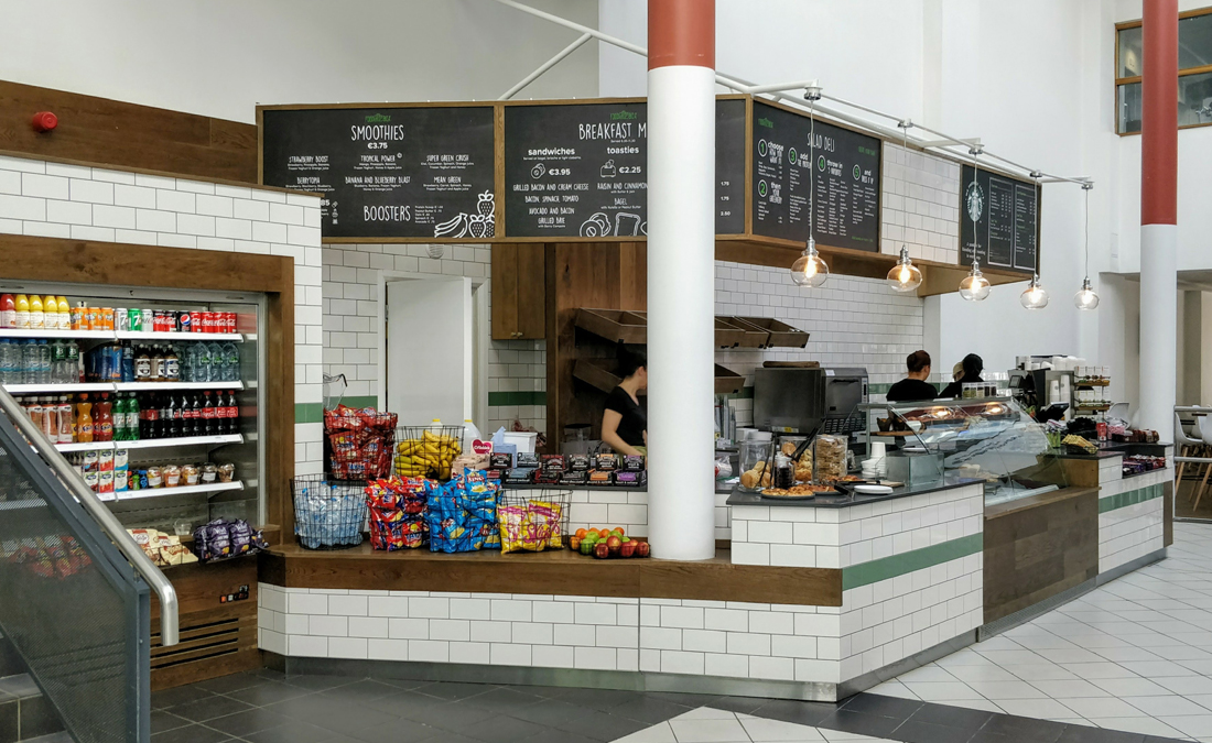 Front servery and cold retail of DCU