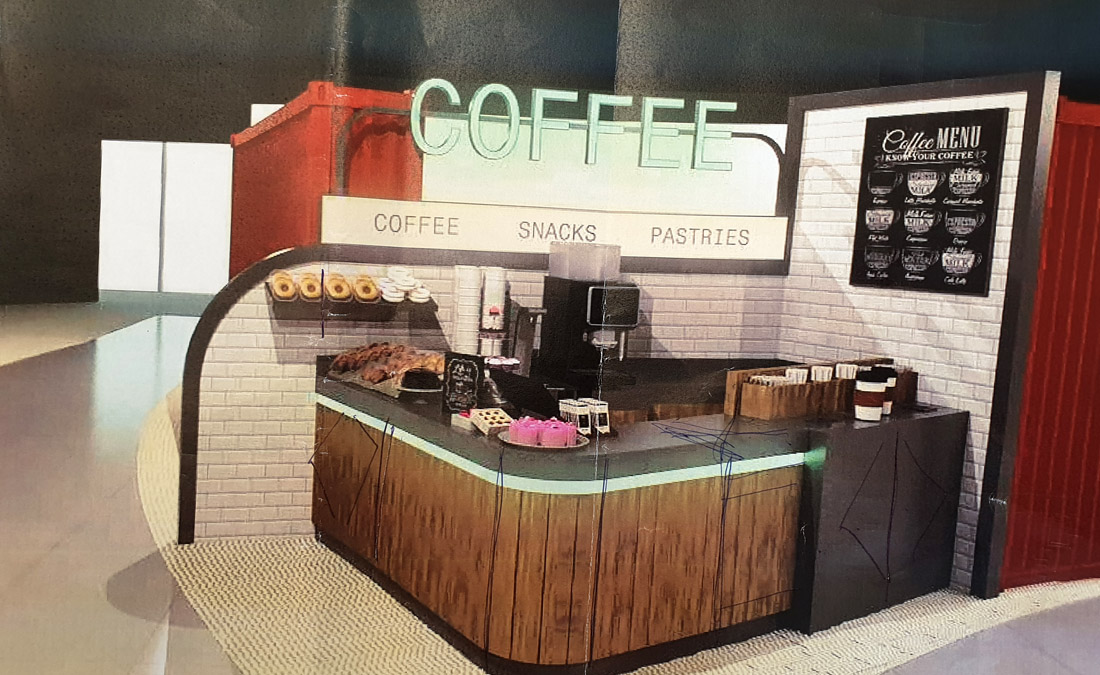 3D render for coffee pod