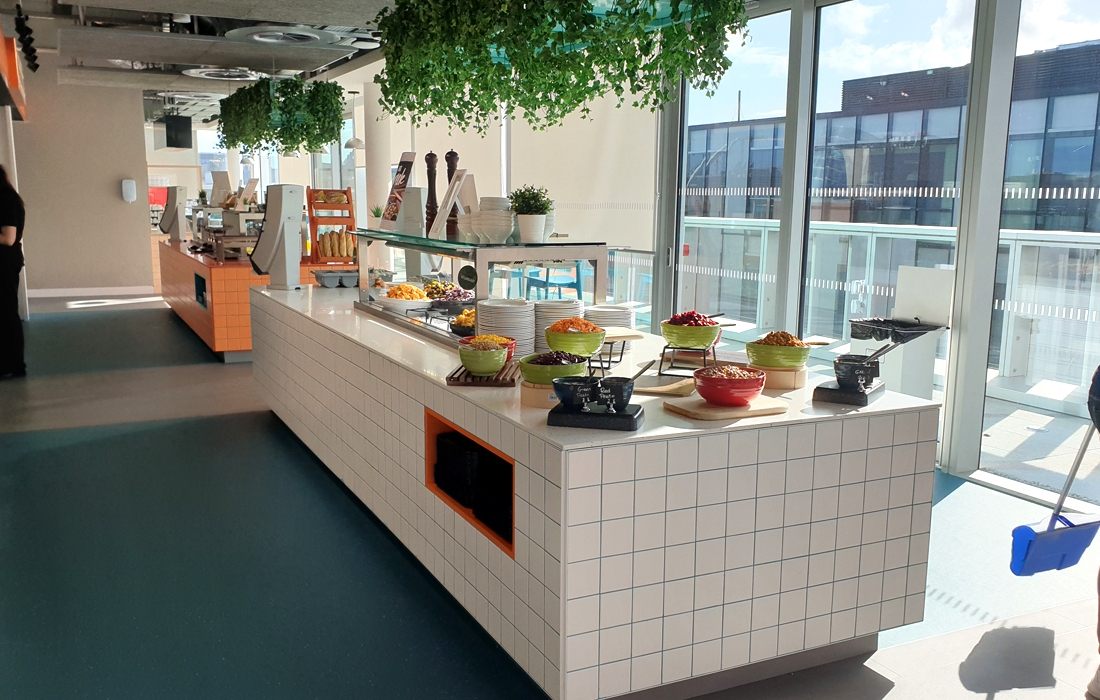 Hubspot canteen servery space