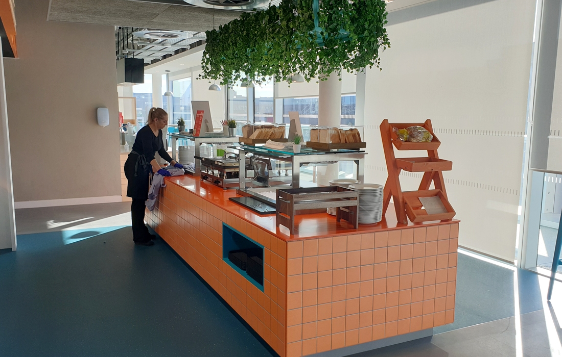 Hubspot canteen servery space