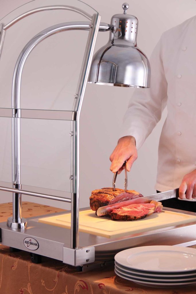 Alto SHaam carvery set with heated lamp